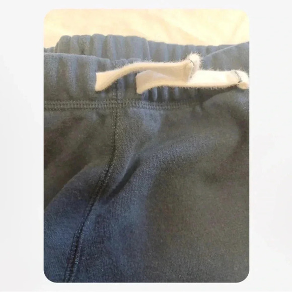 Roots Navy Blue Jogging Lounge Pants Size  12 - Picture 7 of 8